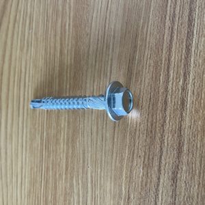 Stainless steel hexagonal drill tail self tapping screw